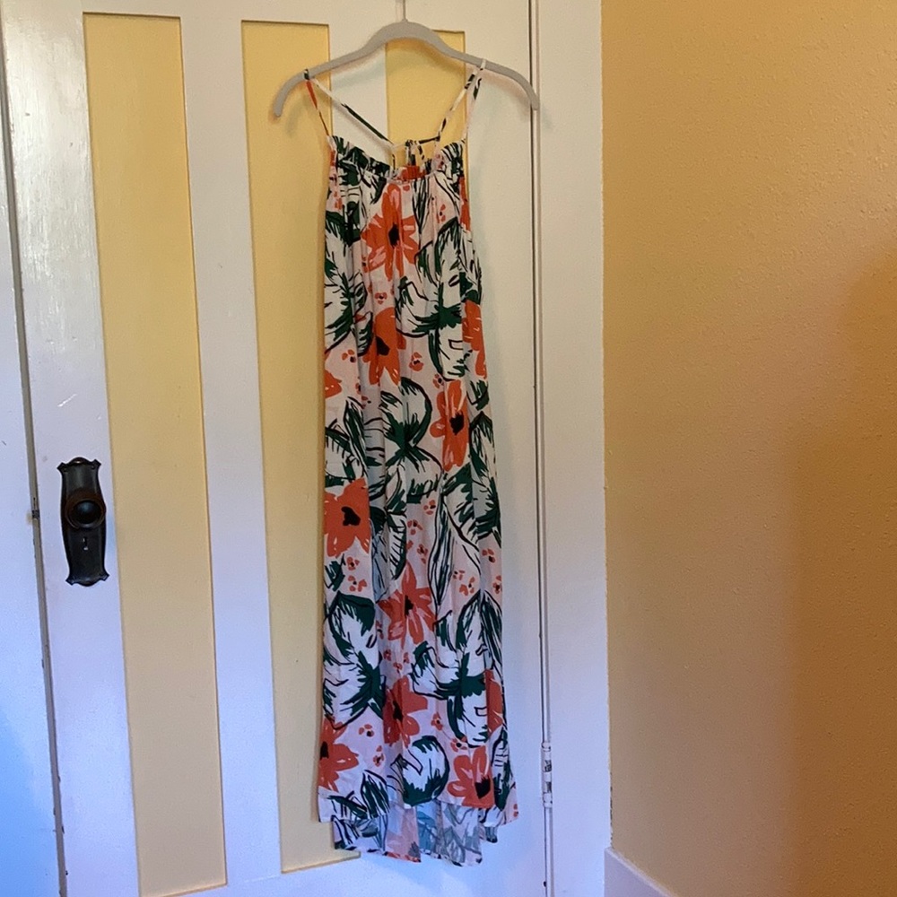 Lush Flower Print Sundress